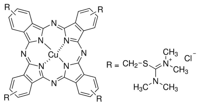 ساختار-مولکولی-رنگ-آلشین-بلو-Alcian-blue - هیستوژنوتک